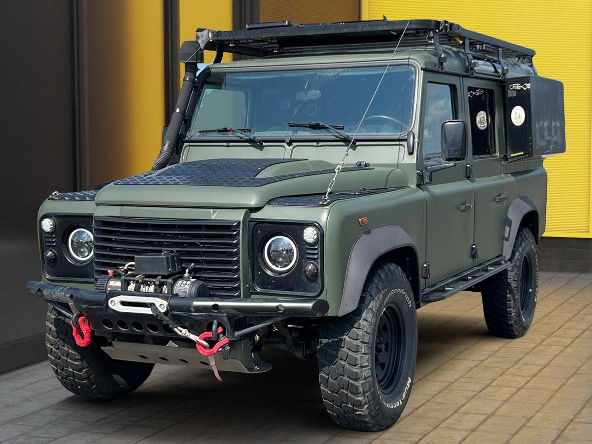 Land Rover Defender TD4+AHK+Klima+Standheizung+Seilwinde+LED